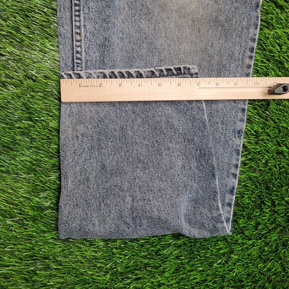 VTG 90s Levis 550 Dad Jeans Mens 34x32 USA Made Stone Wash Tapered - Picture 7 of 11